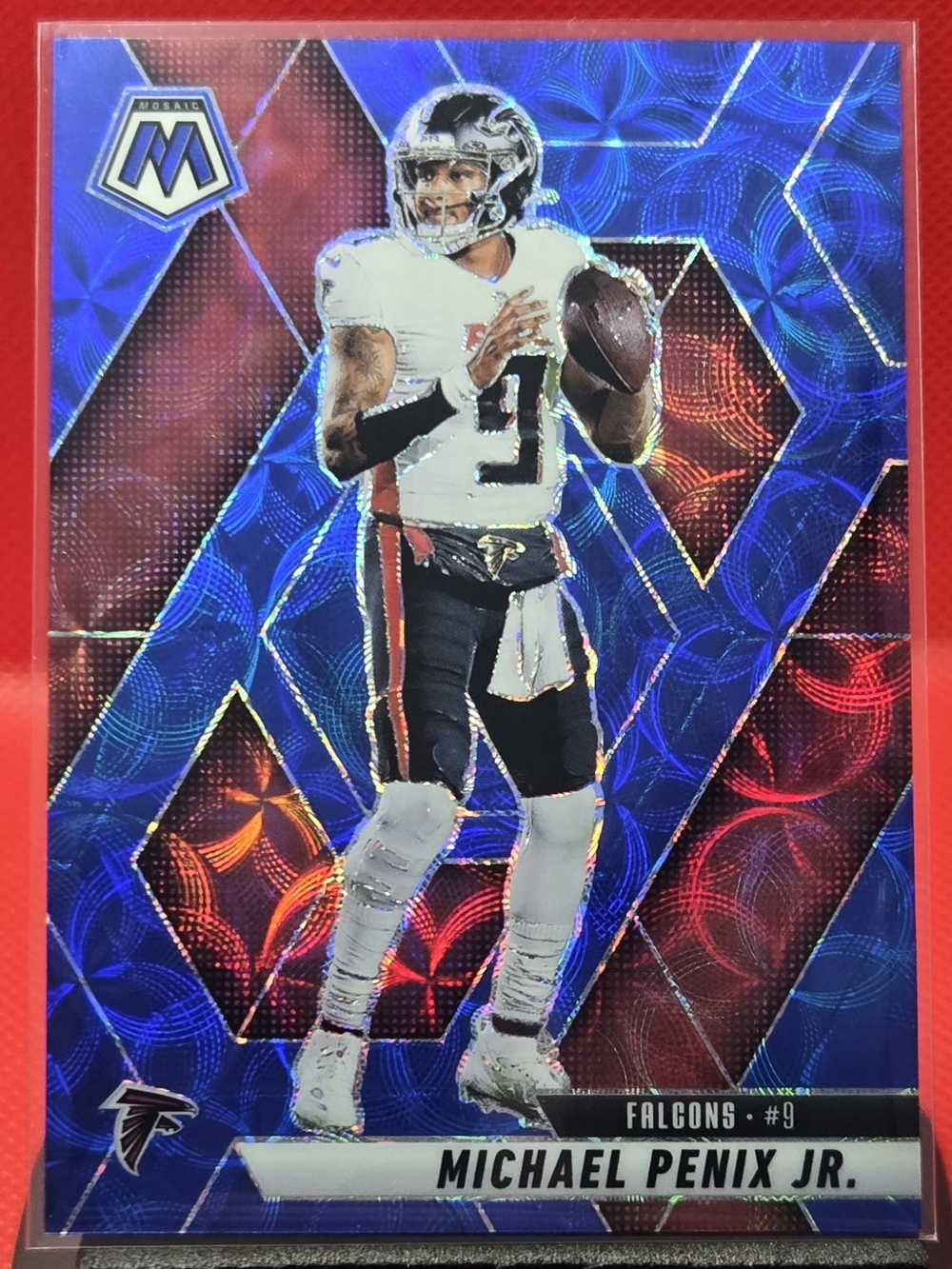 2025 Panini Mosaic Blue Scope - Michael Penix Jr.